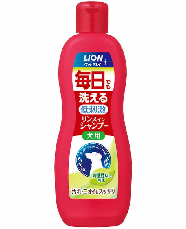 Petkirei 每日均可使用 低刺激潔毛液 (犬用) 330ml (紅) 4903351001787