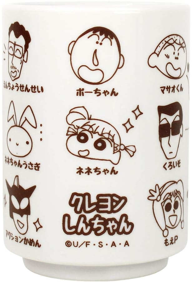 蠟筆小新 陶瓷馬克杯（人物介紹圖款）4548626217854