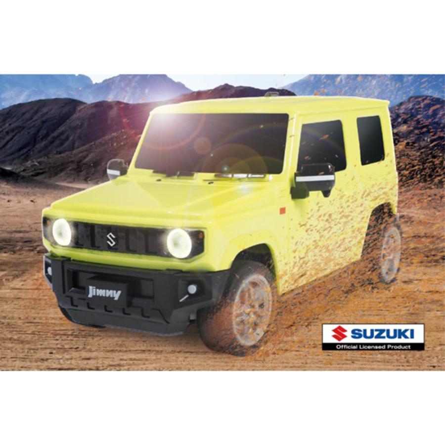 Suzuki Jimny 遙控車 HAC3302（黃色／綠色） 4573110529533