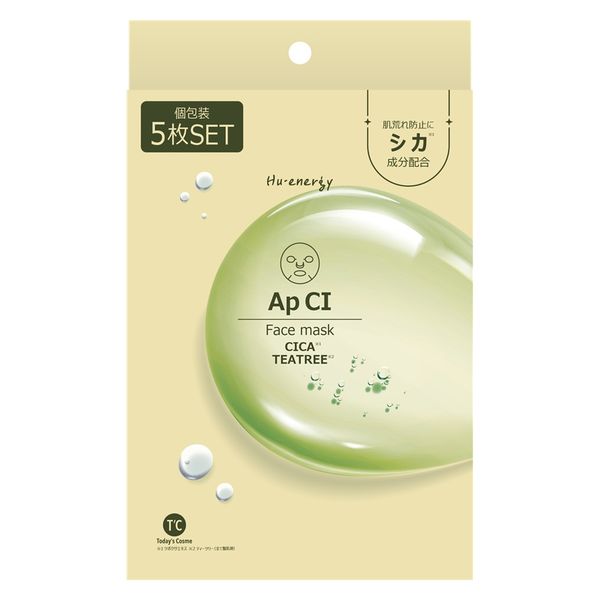 Hu Energy 面膜 Ap CI (鎮靜消炎護理) 5片 4560461865786
