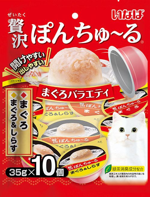 INABA - 吞拿魚 PARTY 10個入(新舊包裝隨機派送)